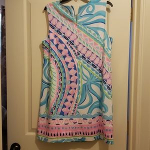 Lilly pulitzer shift dress size 14